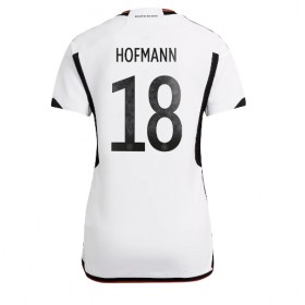 Jalkapallo Pelipaidat/Peliasut Saksa Jonas Hofmann 18 Naisten Kotipelipaita Mm-Kisat 2022